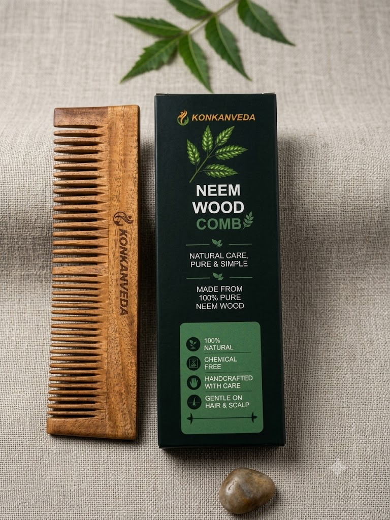 Neem Wood Comb